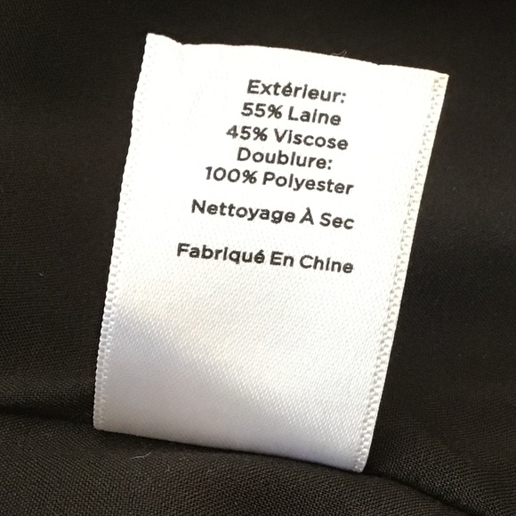 NEW Talbots Skirt Buffalo Check Wool Blend Fully Lined Size 6P Black White Plaid - Picture 10 of 11